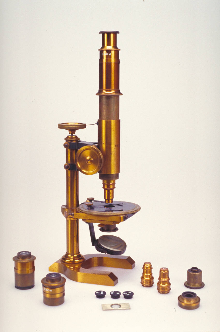 Microscopio polarizzatore di Seibert (ultimo quarto sec. XIX)