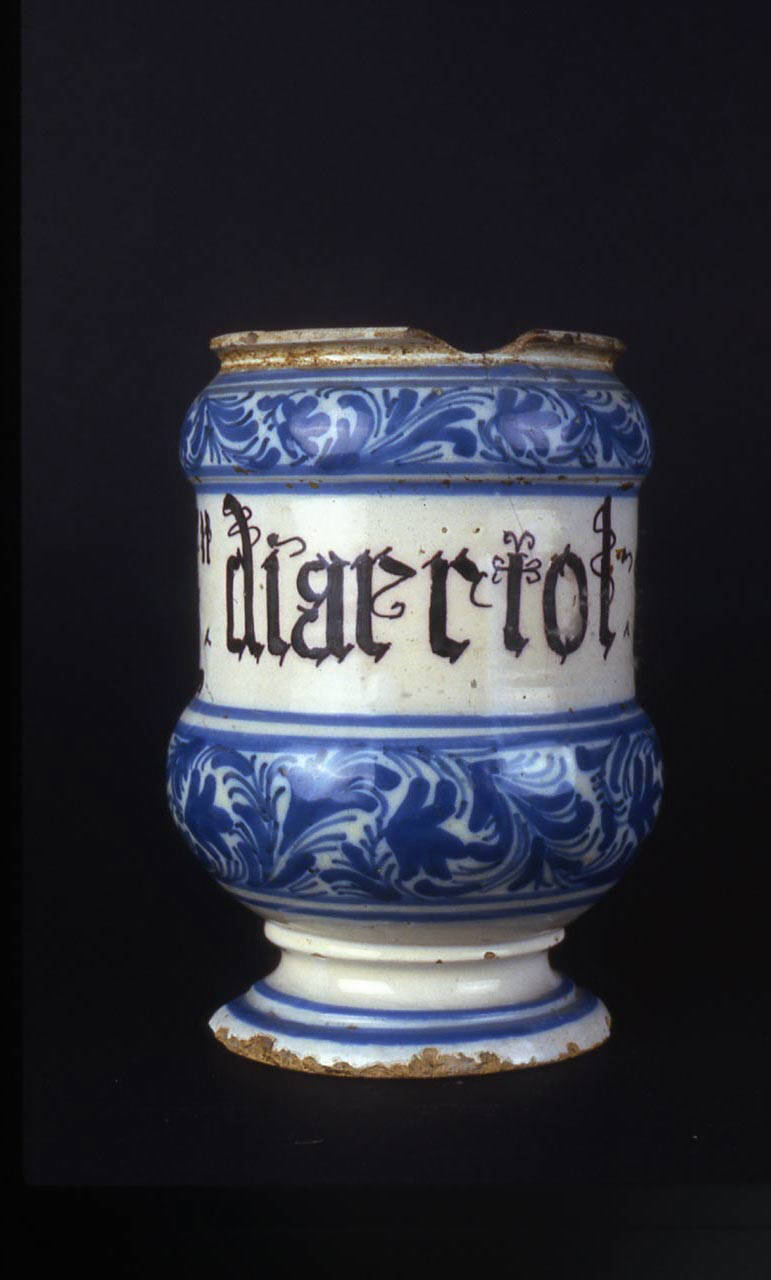 vaso da farmacia di Manardi a Bassano (fine/ prima metà secc. XVII/ XVIII)