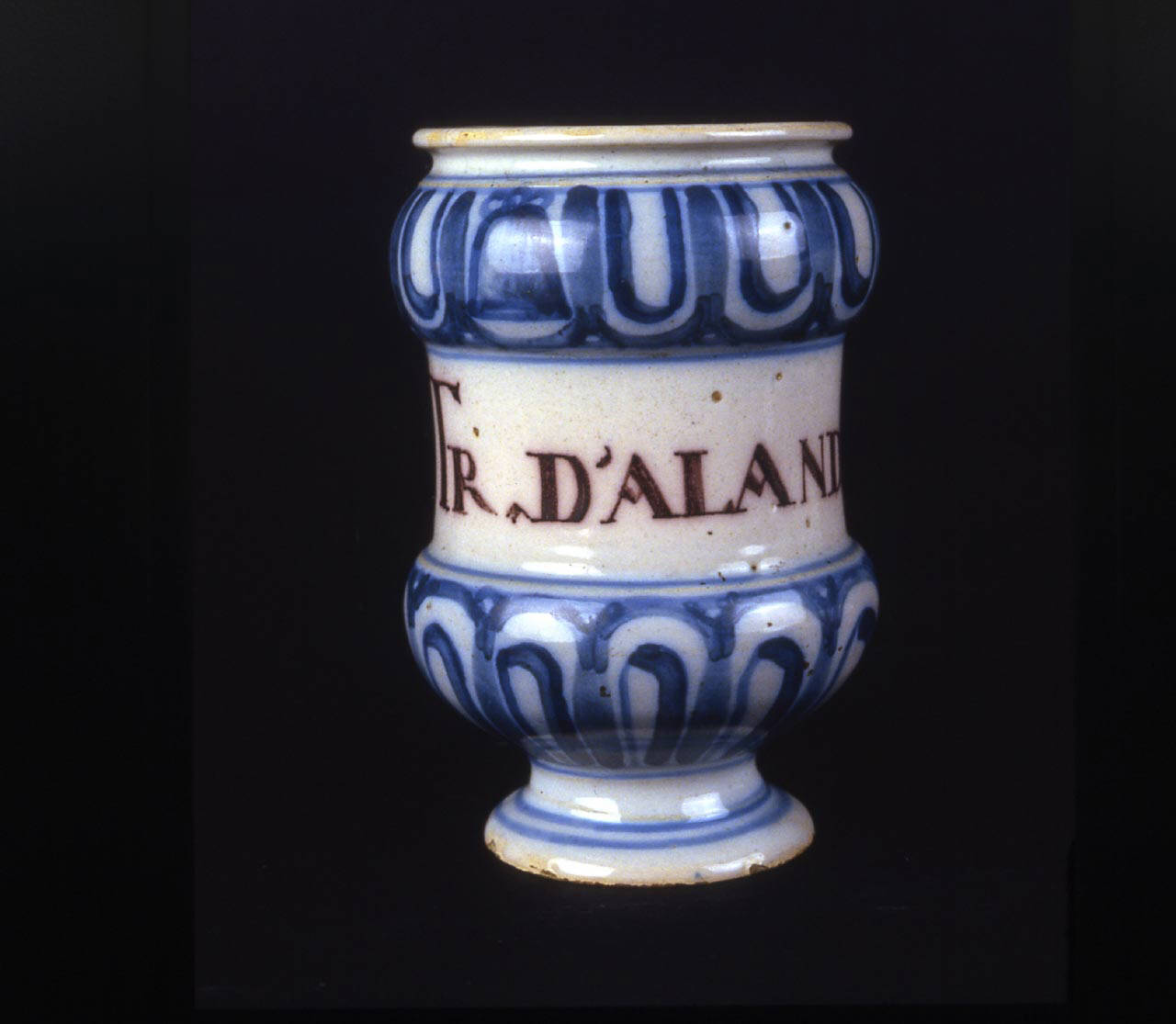 vaso da farmacia - manifattura Italia settentrionale (metà sec. XVIII)