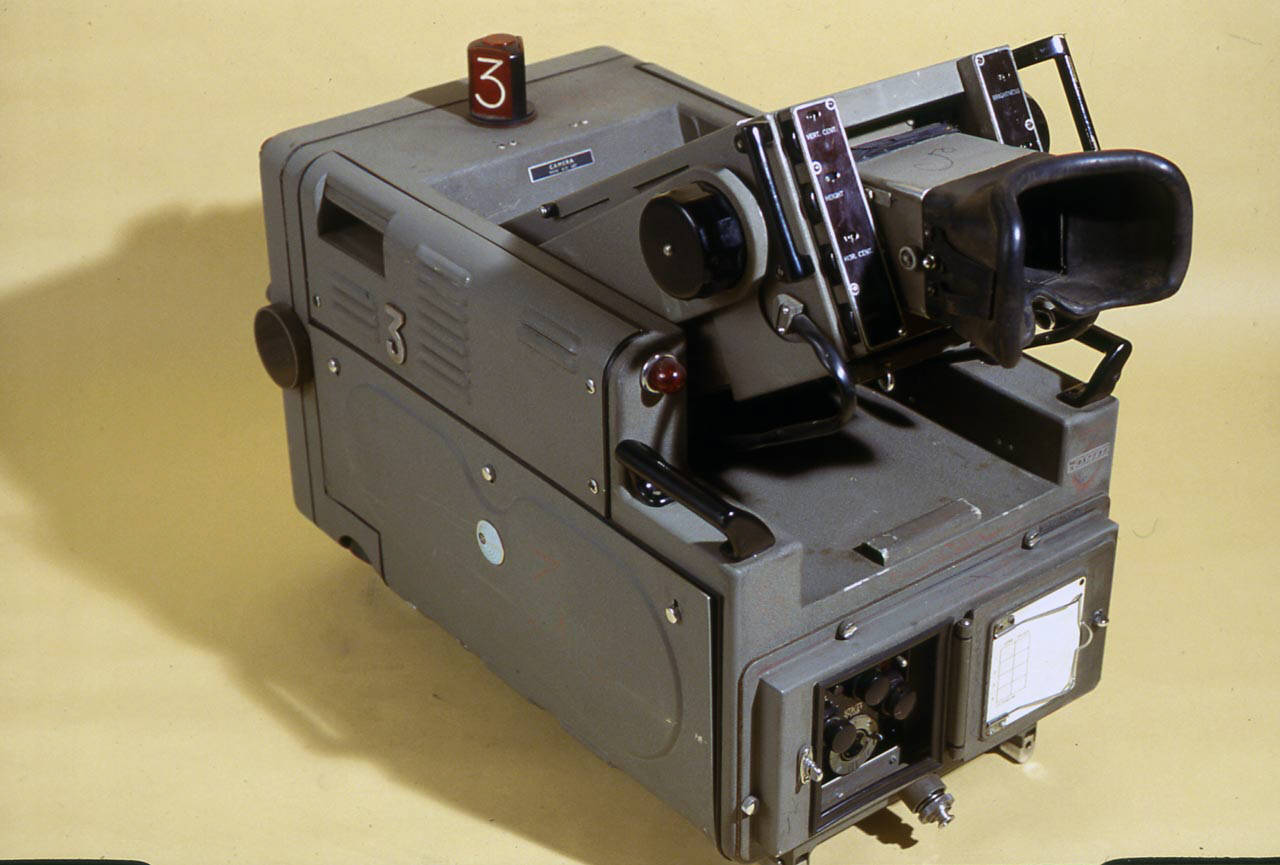 telecamera per ripresa televisiva di Marconi Company (sec. XX)