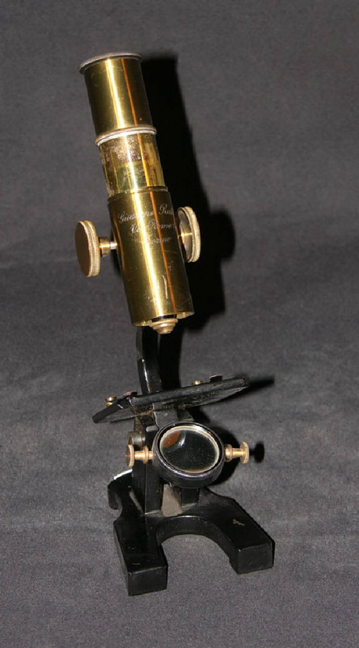 microscopio di Ratti Giuseppe (ultimo quarto sec. XIX)