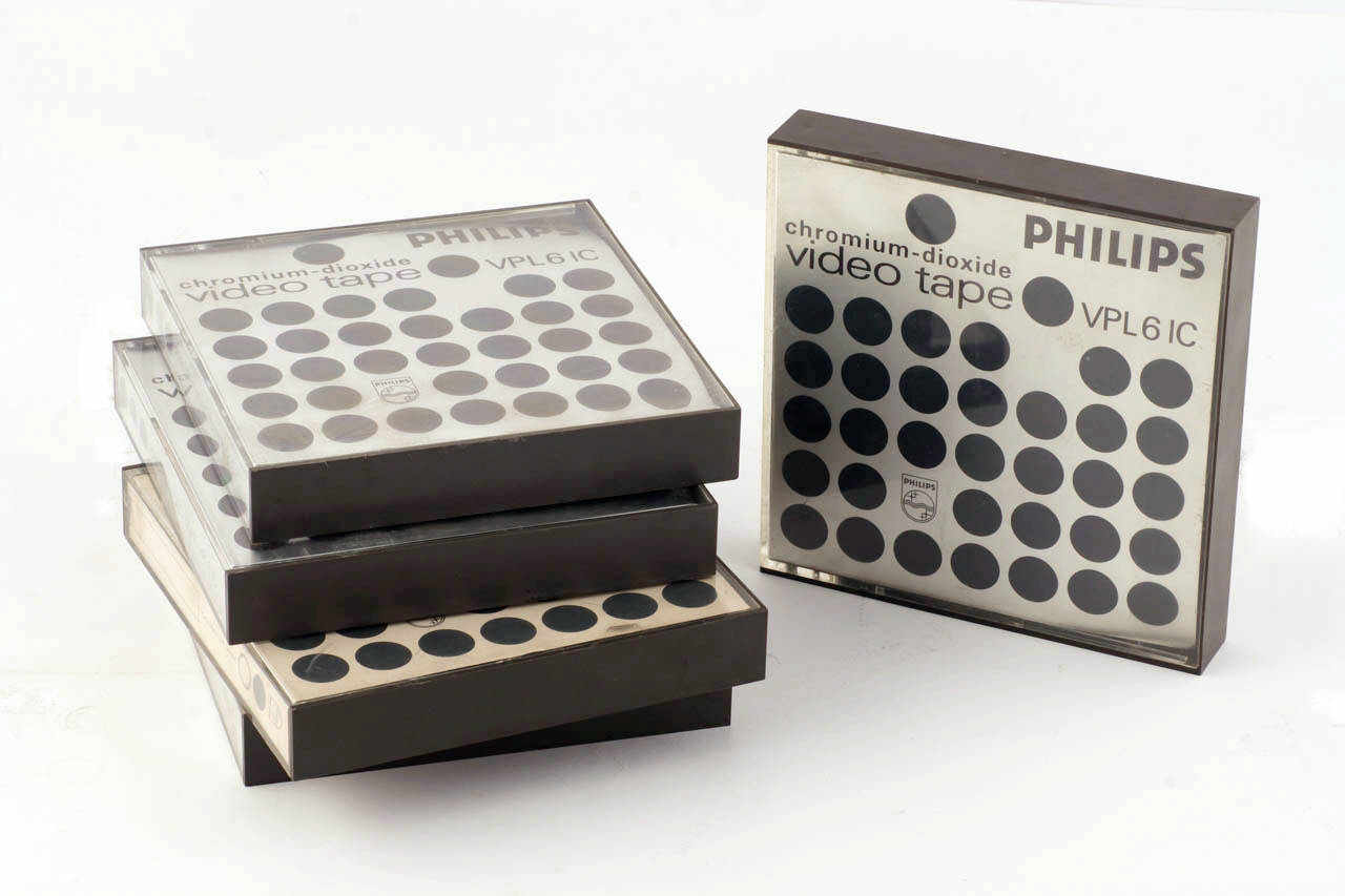 nastro magnetico per registrazioni video di Philips (sec. XX)