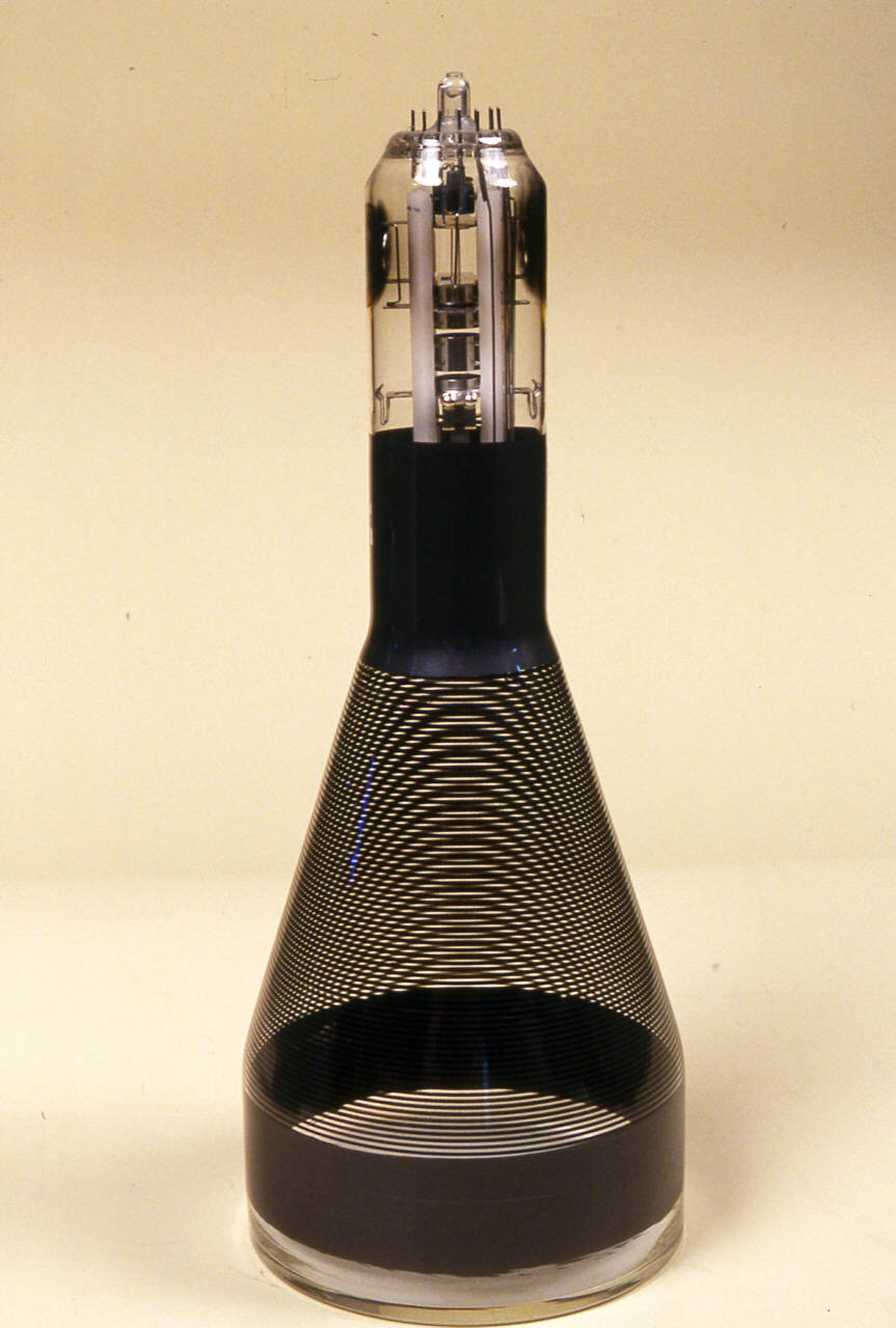tubo catodico per oscilloscopio di Philips (sec. XX)