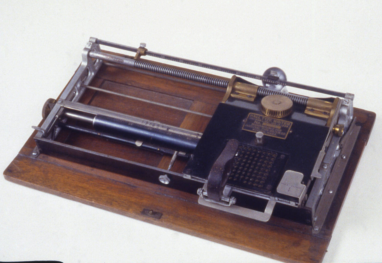 macchina per scrivere di Hall Thomas|| (sec. XIX)