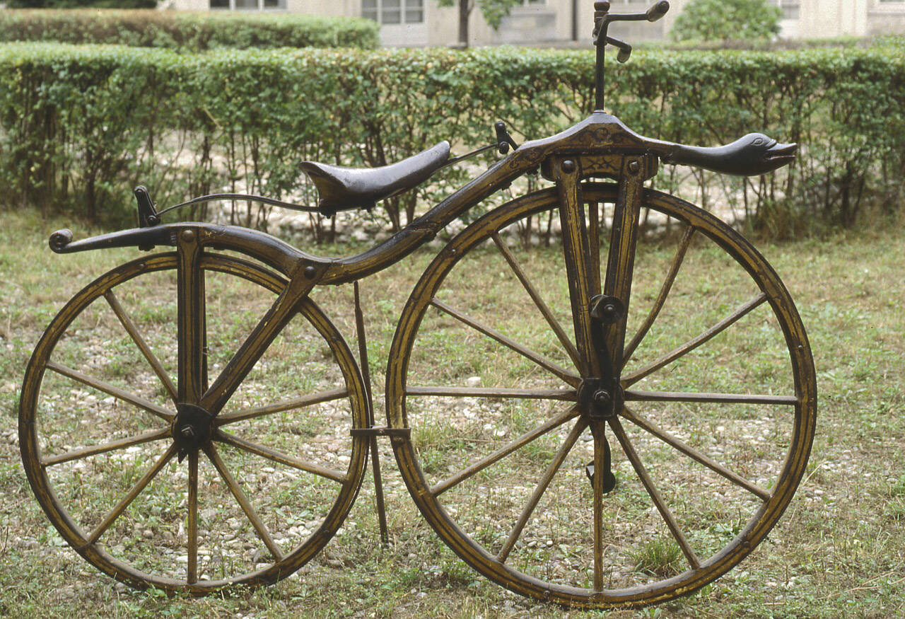 biciclo - produzione francese (sec. XIX)