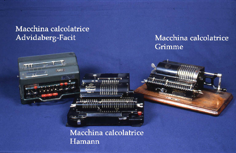 macchina calcolatrice elettro-meccanica (sec. XX)