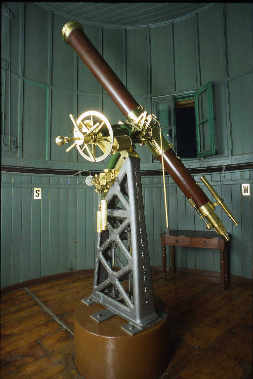 telescopio rifrattore fisso di Merz, Georg (terzo quarto sec. XIX)