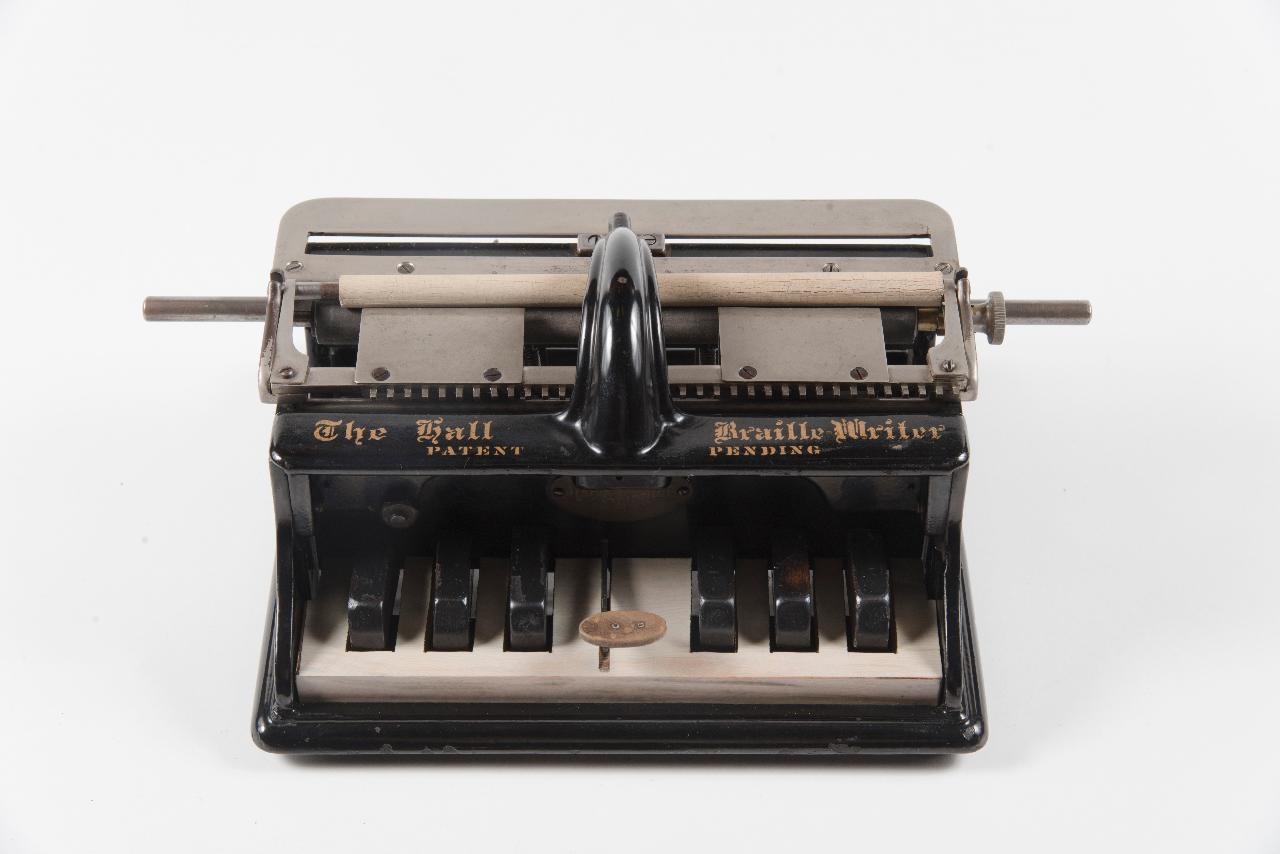 macchina per scrivere di Hall, Frank Haven (sec. XIX)
