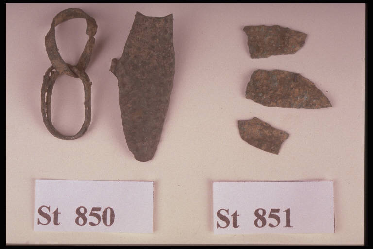 pendagli - cultura di Golasecca (secc. V/ IV a.C.)