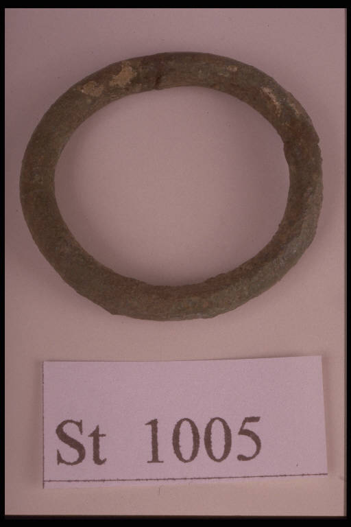 anello - cultura di Golasecca (secc. VI/ IV a.C.)