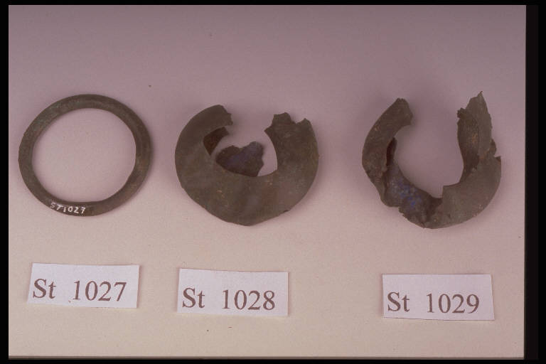 anello - cultura di Golasecca (prima metà sec. VI a.C.)