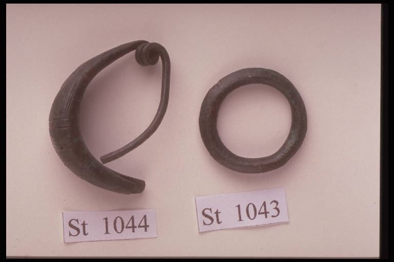 anello - cultura di Golasecca (sec. VII a.C.)