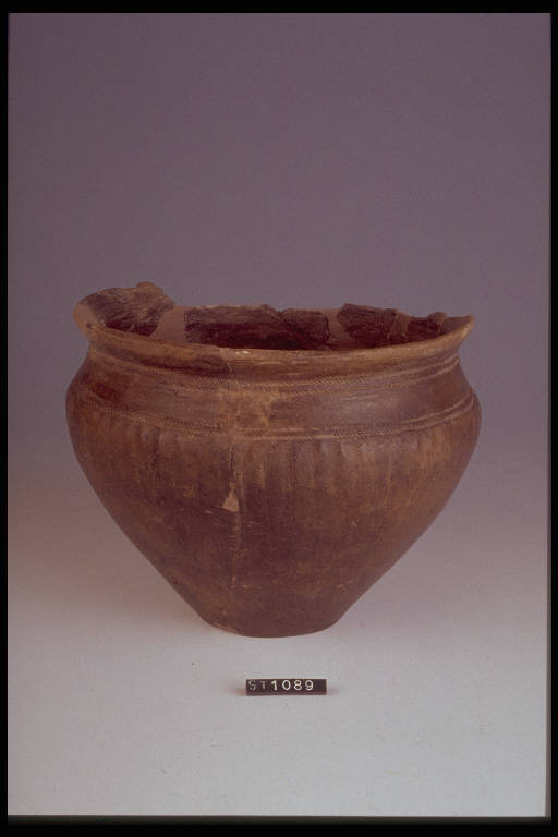 vaso situliforme - cultura di Golasecca (sec. X a.C.)