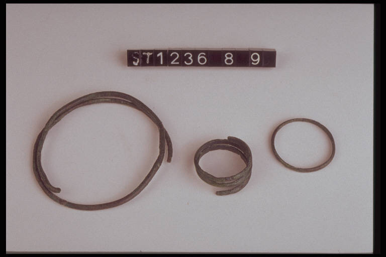 anello - cultura di Golasecca (sec. IX a.C.)
