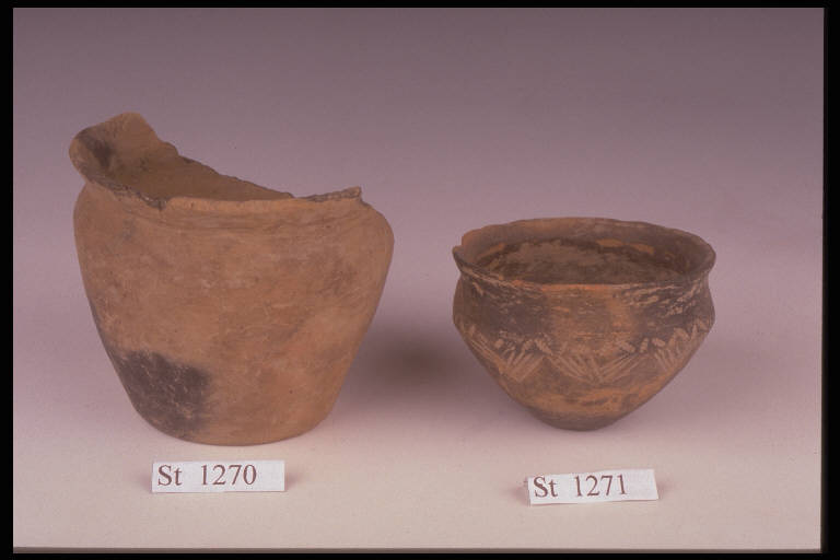 vasetto situliforme - cultura di Golasecca (sec. V a.C.)