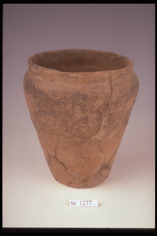 vaso situliforme - cultura di Golasecca (secc. IX/ VI a.C.)
