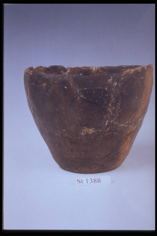 vaso ovoidale - cultura di Golasecca (sec. V a.C.)