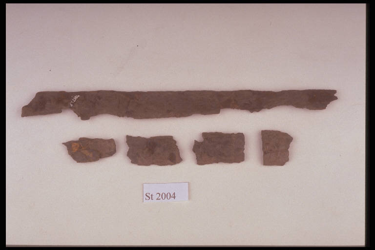 coltello a dorso diritto - cultura di Golasecca (sec. V a.C.)