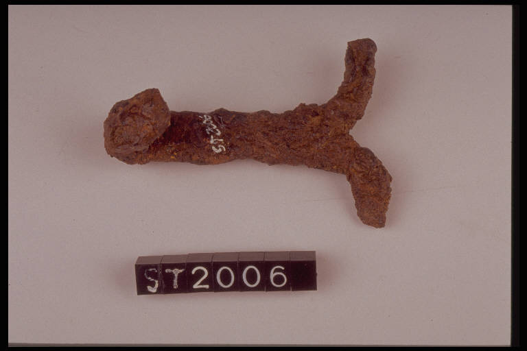 gancio di cintura o cinturone - cultura di Golasecca (sec. VII a.C.)