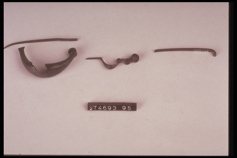fibula a navicella - cultura di Golasecca (prima metà sec. VI a.C.)