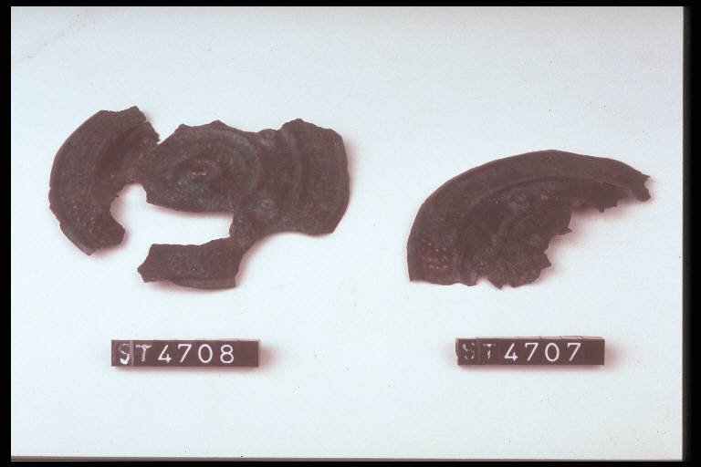 disco - cultura di Golasecca (prima metà sec. VI a.C.)