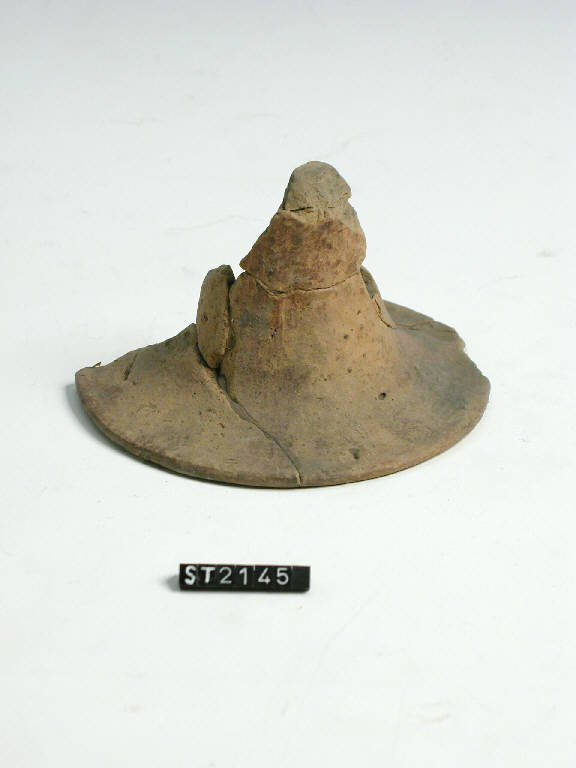 piede di coppa - cultura di Golasecca (sec. VI a.C.)