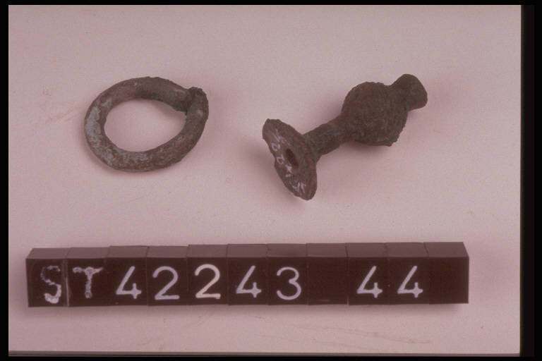 anello - cultura di Golasecca (sec. IX a.C.)
