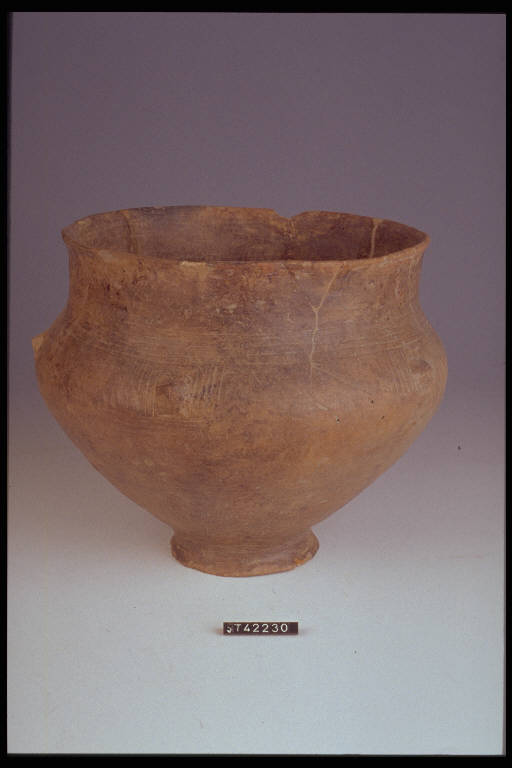 urna globulare - cultura di Golasecca (sec. X a.C.)