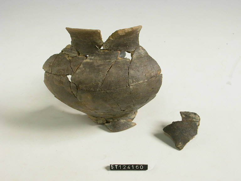 urna globulare - cultura di Golasecca (sec. IX a.C.)