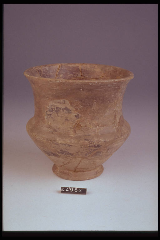 urna biconica - cultura di Golasecca (fine/inizio secc. VI/ V a.C.)