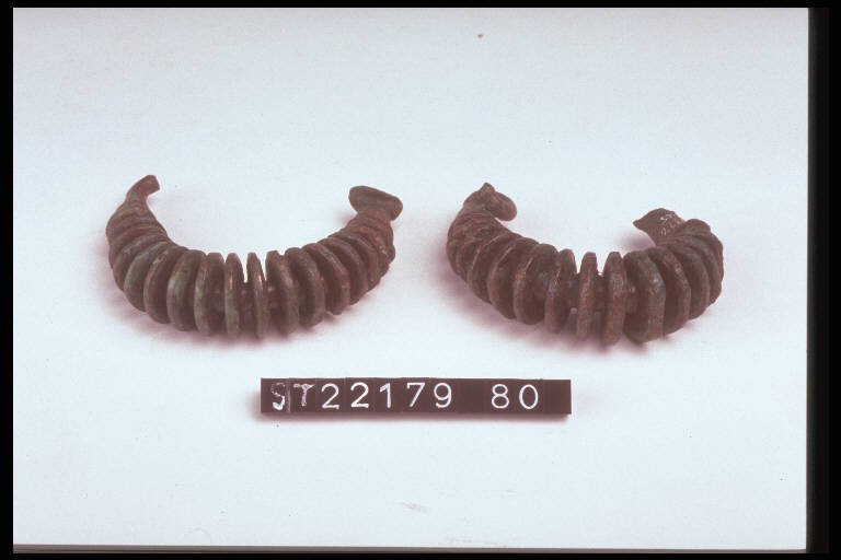fibula a grandi coste - cultura di Golasecca (sec. IX a.C.)