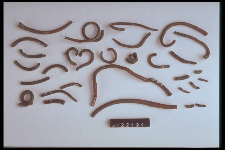 fibula ad arco semplice - cultura di Golasecca (sec. IX a.C.)
