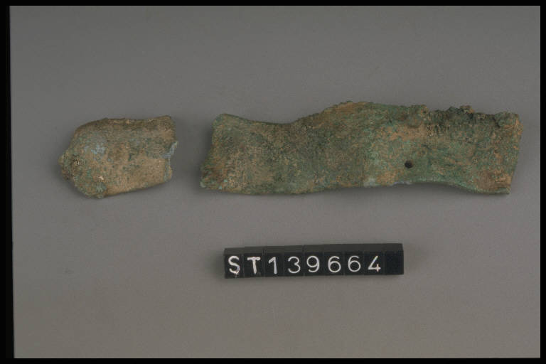 placca di fibbia - cultura di Golasecca (secc. VI/ V a.C.)