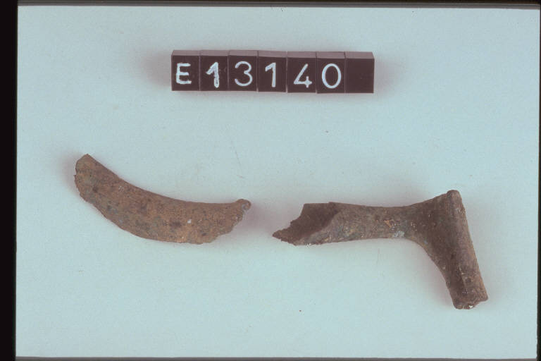 fibula a sanguisuga - cultura di Golasecca (secc. VII/ V a.C.)