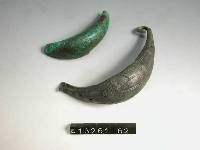 fibula a navicella - cultura di Golasecca (secc. VII/ V a.C.)