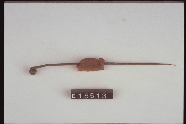 fibula ad arco composito - cultura di Golasecca (sec. VI a.C.)