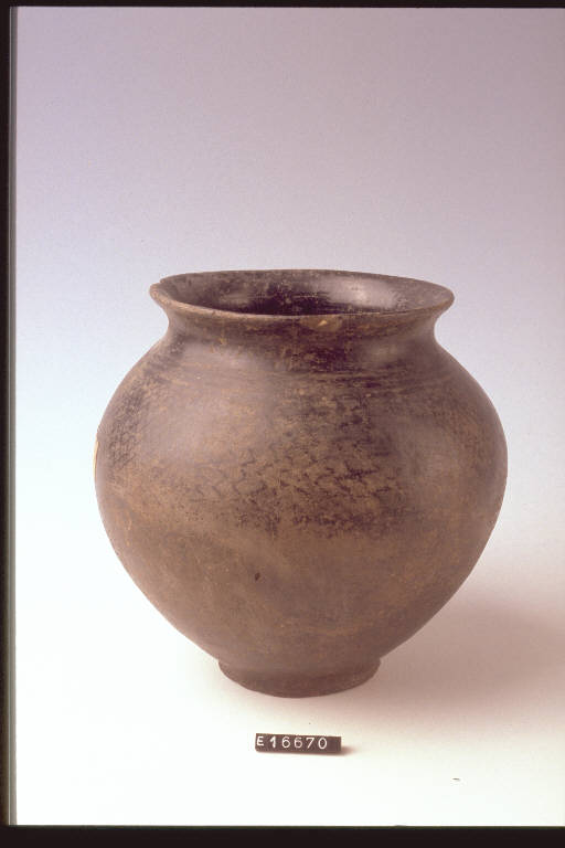 urna ovoide - cultura di Golasecca (secc. VI/ V a.C.)
