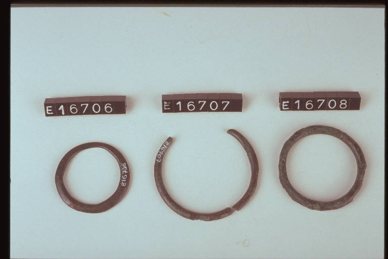 anello - cultura di Golasecca (secc. VIII/ V a.C.)
