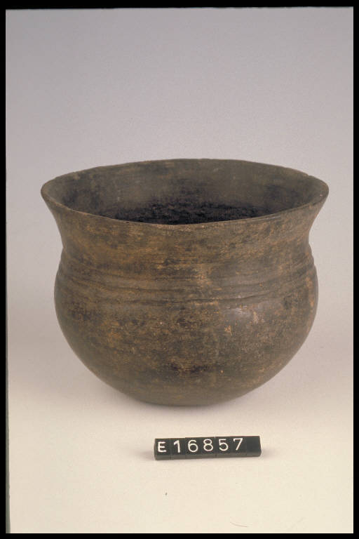 bicchiere globulare - cultura di Golasecca (sec. VII a.C.)