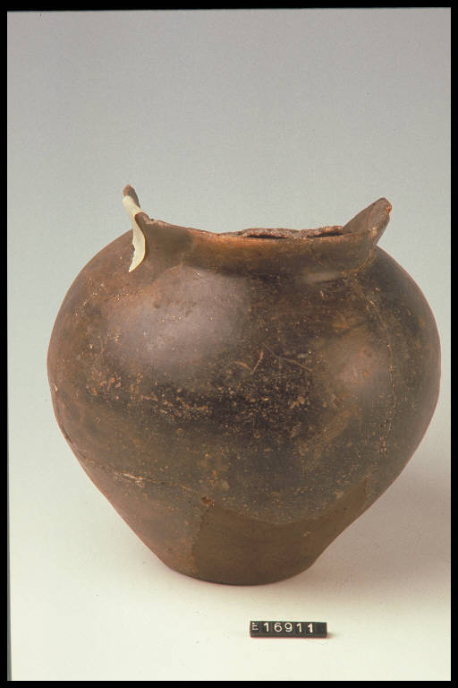 olla ovoide - cultura di Golasecca (secc. VI/ V a.C.)