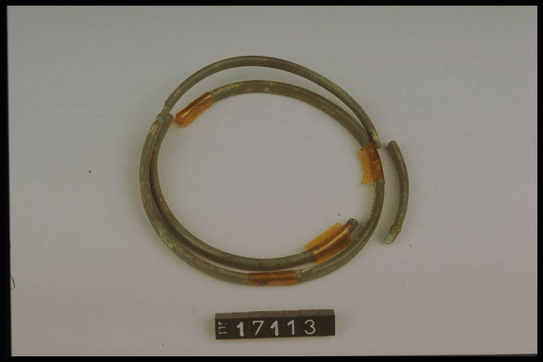 armilla - cultura di Golasecca (secc. VII/ IV a.C.)