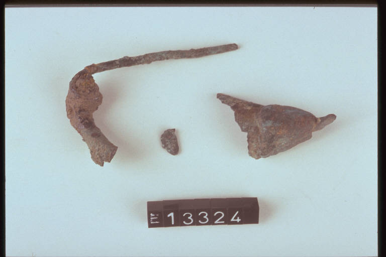fibula a navicella - cultura di Golasecca (fine/inizio secc. V/ IV a.C.)