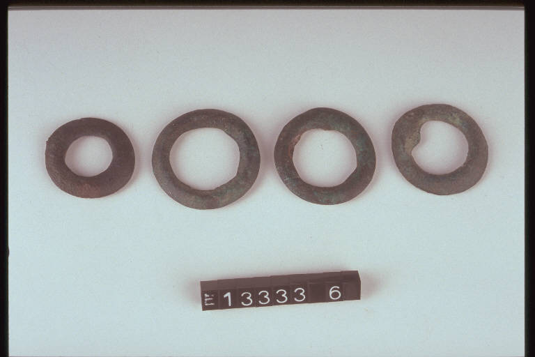 anello - cultura di Golasecca (seconda metà sec. VII a.C.)