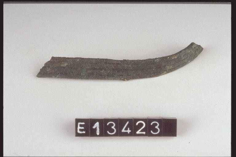 armilla a nastro - cultura di Golasecca (sec. VII a.C.)