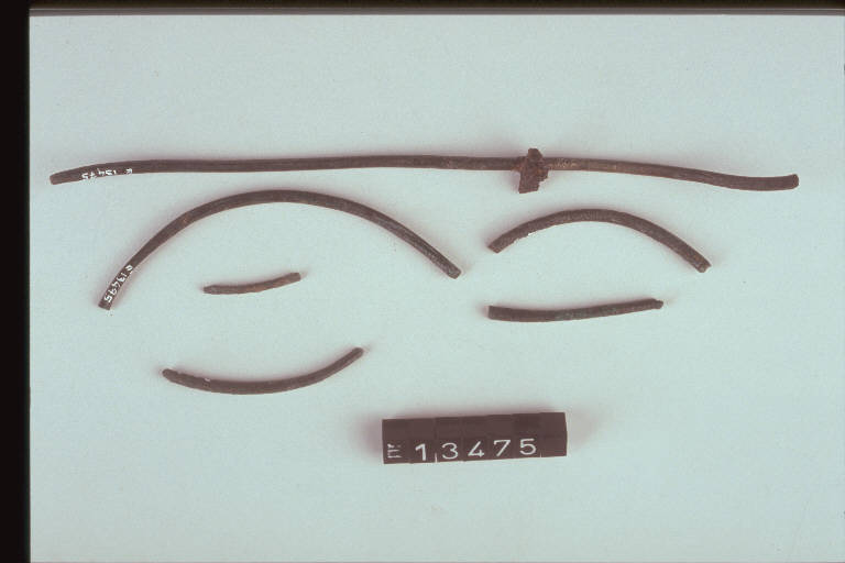 verghette - cultura di Golasecca (fine/inizio secc. VI/ V a.C.)