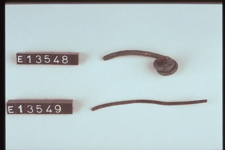 fibula (elementi di) - cultura di Golasecca (fine/inizio secc. VI/ V a.C.)