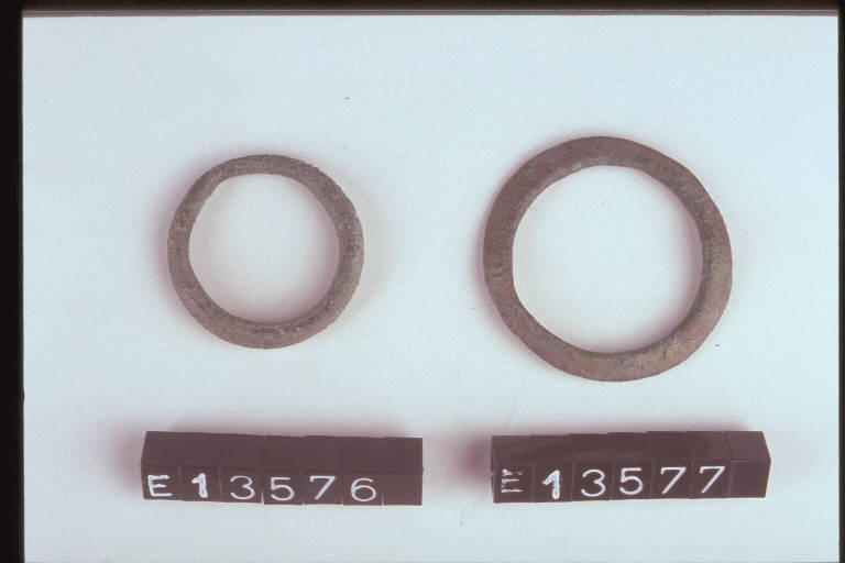 anello - cultura di Golasecca (fine/inizio secc. VI/ V a.C.)
