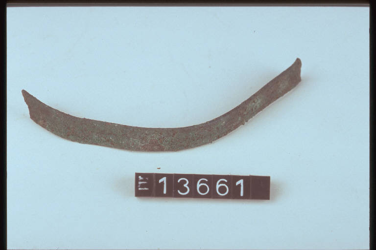 armilla a nastro - cultura di Golasecca (secc. VIII/ V a.C.)