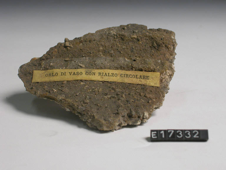 olla (frammento di) - periodo Neolitico (secc. LX/ XVI a.C.)