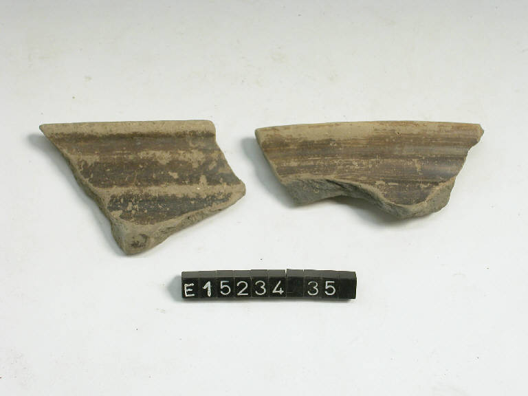 coppa carenata - cultura di Golasecca (sec. VI a.C.)